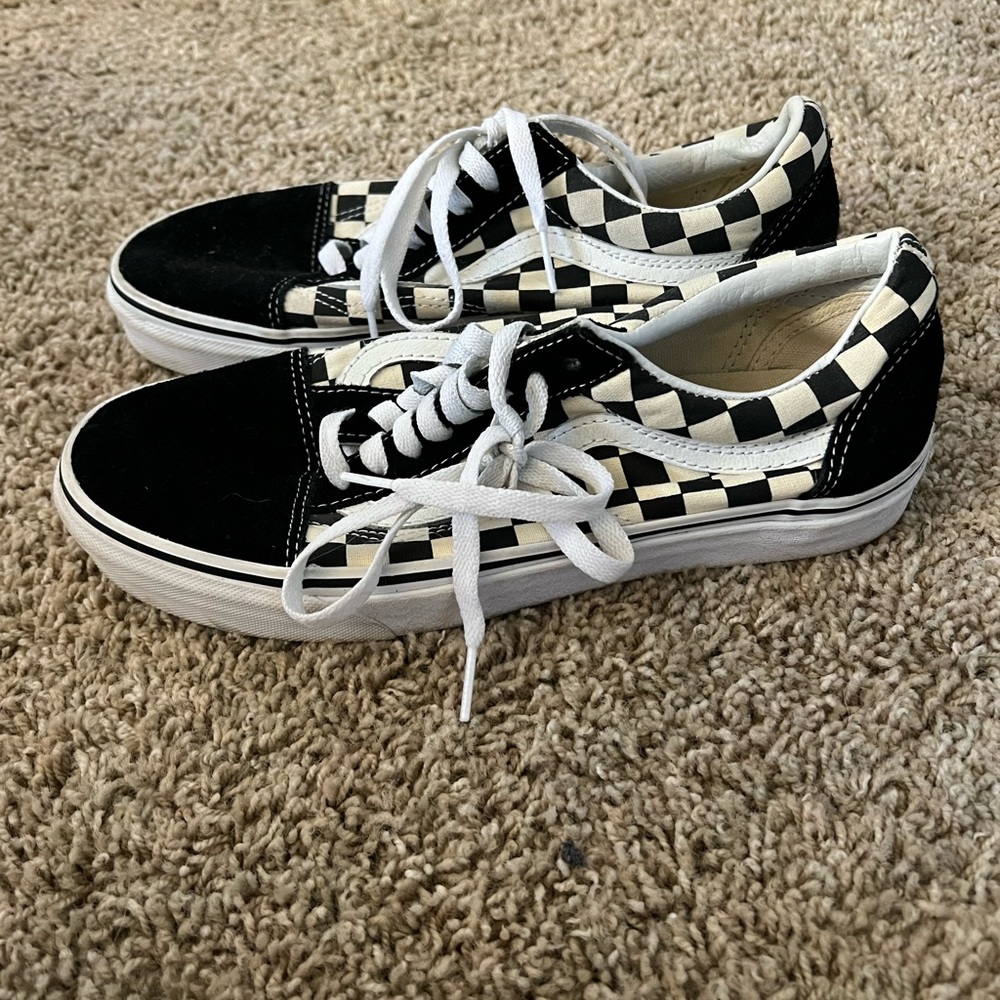 Checkered vans